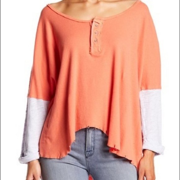 Free People Star Henley Top - Picture 3 of 7